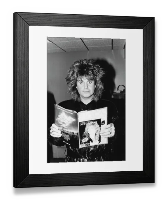 Framed Print : Photo of Ozzy Osbourne Framed Print : Photo of Ozzy Osbourne
