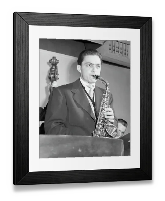 Framed Print : Photo of Art Pepper Framed Print : Photo of Art Pepper