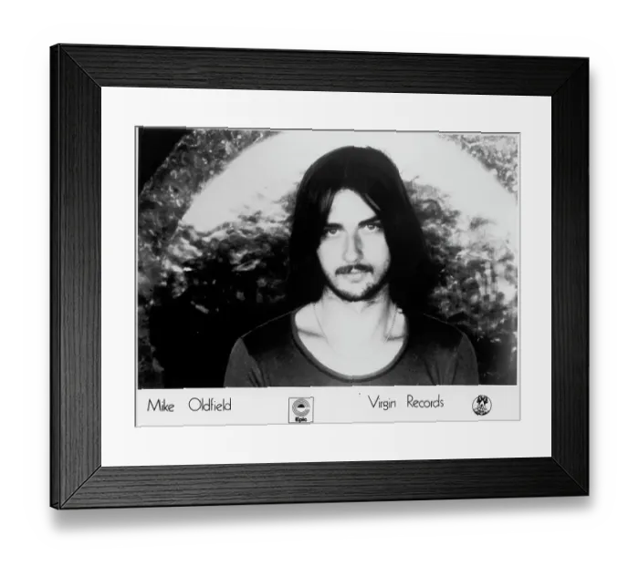 Framed Print : Photo of Mike Oldfield Framed Print : Photo of Mike Oldfield