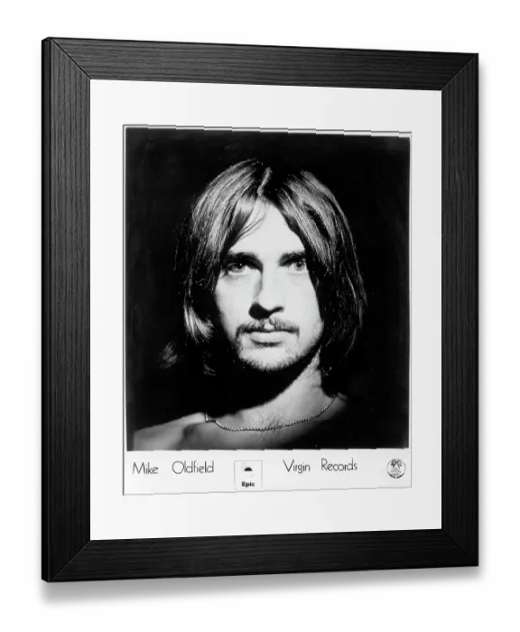 Framed Print : Photo of Mike Oldfield Framed Print : Photo of Mike Oldfield