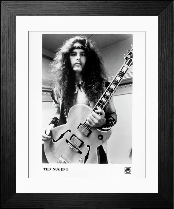 Framed Print : Photo of Ted Nugent