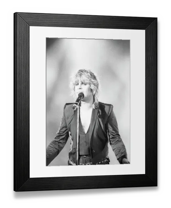 Framed Print : Photo of Ozzy Osbourne Framed Print : Photo of Ozzy Osbourne