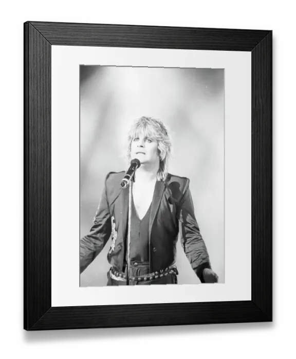 Framed Print : Photo of Ozzy Osbourne Framed Print : Photo of Ozzy Osbourne