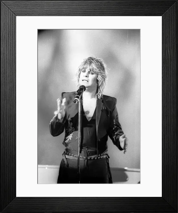 Framed Print : Photo of Ozzy Osbourne Framed Print : Photo of Ozzy Osbourne