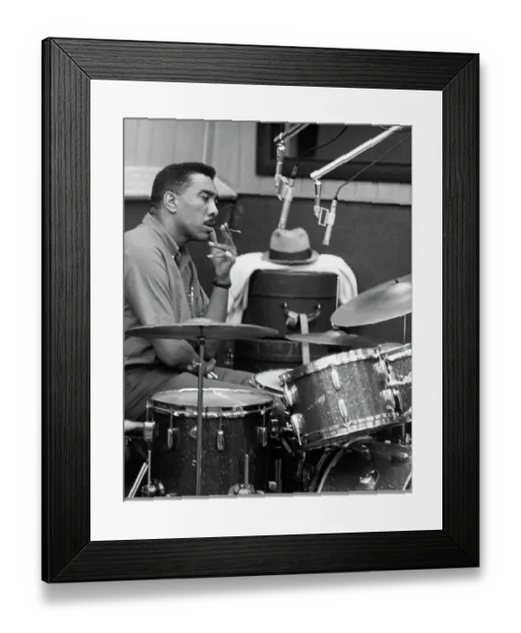 Framed Print : Photo of Earl Palmer Framed Print : Photo of Earl Palmer