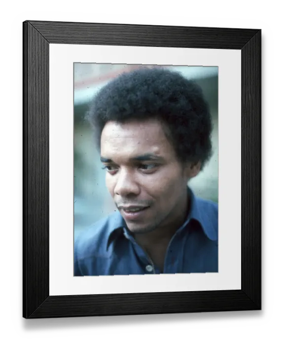 Framed Print : Photo of Johnny Nash Framed Print : Photo of Johnny Nash