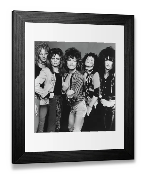 Framed Print : Photo of New York Dolls