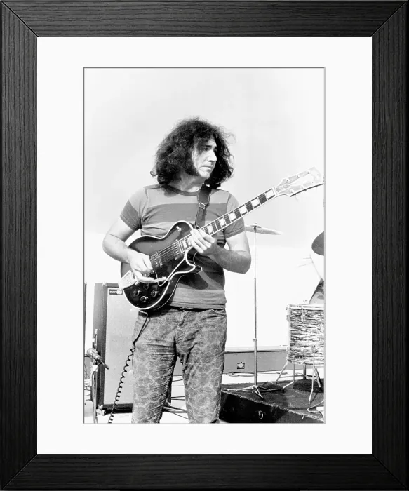 Framed Print : Photo of Jerry Garcia Framed Print : Photo of Jerry Garcia