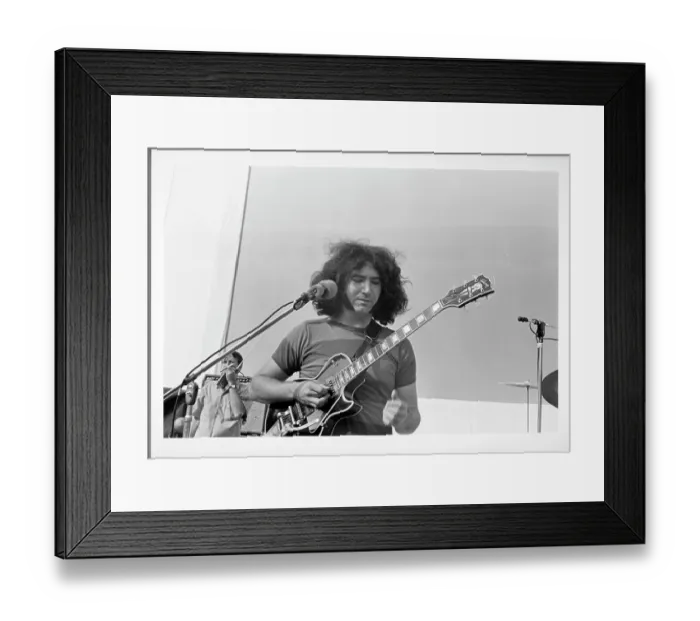 Framed Print : Photo of Jerry Garcia Framed Print : Photo of Jerry Garcia