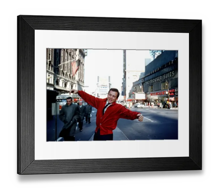 Framed Print : Photo of Bobby Darin Framed Print : Photo of Bobby Darin