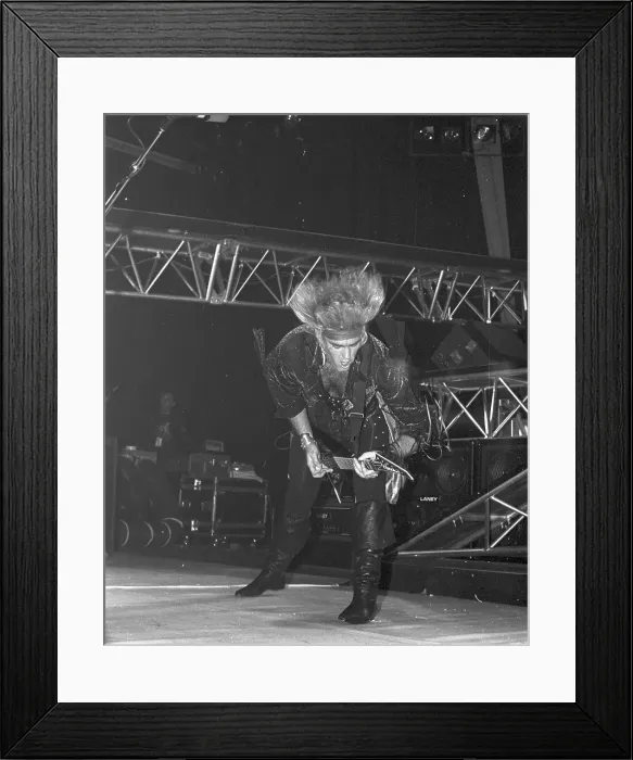 Framed Print : Photo of Robbin Crosby Framed Print : Photo of Robbin Crosby