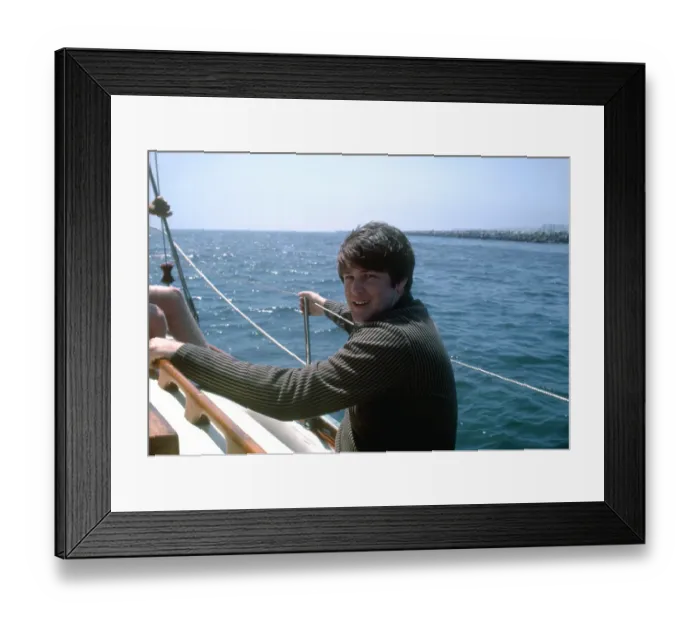 Framed Print : Photo of Brian Wilson
