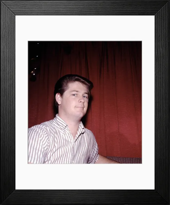 Framed Print : Photo of Brian Wilson Framed Print : Photo of Brian Wilson