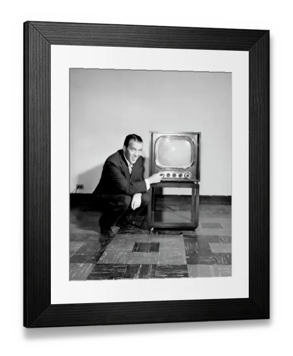 Framed Print : Photo of Ed Sullivan