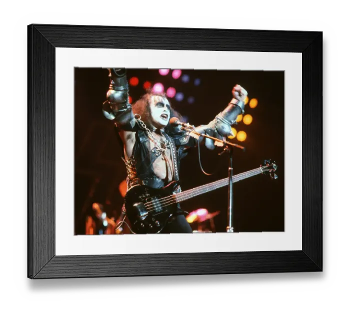 Framed Print : Photo of Simmons Gene Framed Print : Photo of Simmons Gene