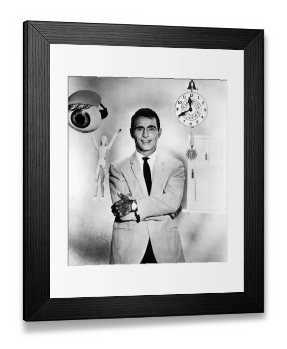 Framed Print : Photo of Rod Serling