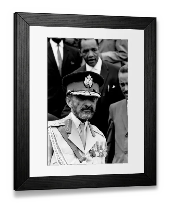 Framed Print : Photo of Haile Selassie Framed Print : Photo of Haile Selassie
