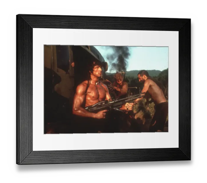 Framed Print : Photo of Rambo Framed Print : Photo of Rambo