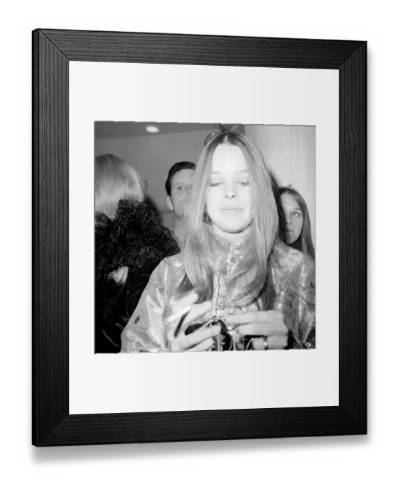 Framed Print : Photo of Michelle Phillips Framed Print : Photo of Michelle Phillips