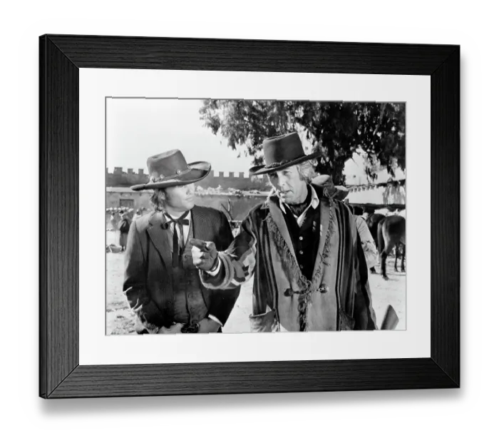 Framed Print : Photo of Pat Garrett & Billy the Kid Framed Print : Photo of Pat Garrett & Billy the Kid