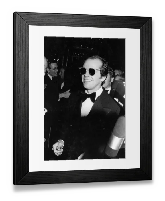 Framed Print : Photo of Jack Nicholson Framed Print : Photo of Jack Nicholson