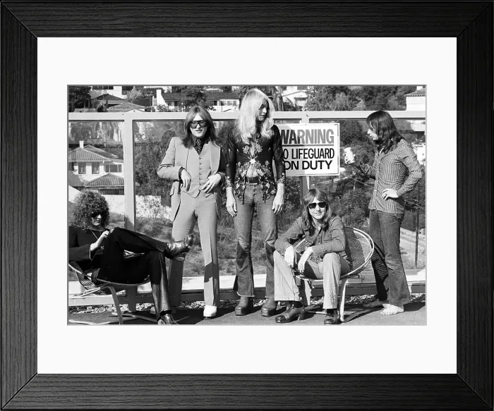 Framed Print : Photo of Mott the Hoople Framed Print : Photo of Mott the Hoople