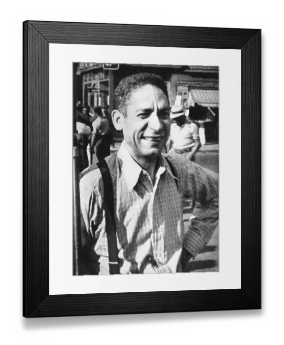 Framed Print : Photo of Jelly Roll Morton Framed Print : Photo of Jelly Roll Morton