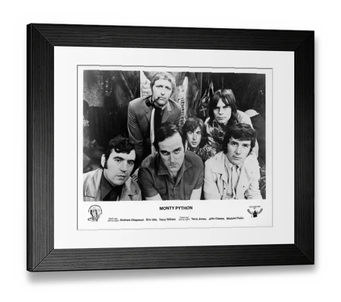Framed Print : Photo of Monty Python Framed Print : Photo of Monty Python