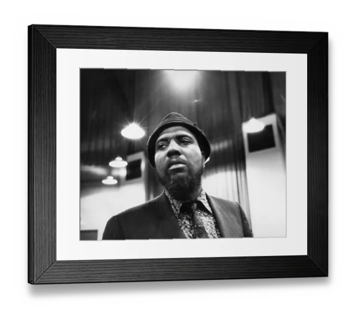 Framed Print : Jazz Pianist Thelonious Monk Framed Print : Jazz Pianist Thelonious Monk
