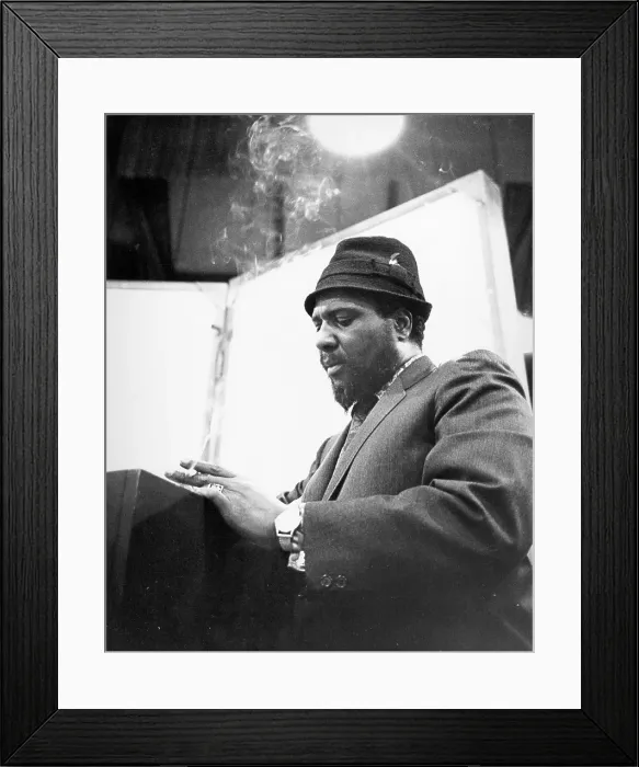 Framed Print : Jazz Pianist Thelonious Monk Framed Print : Jazz Pianist Thelonious Monk