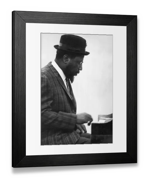 Framed Print : Jazz Pianist Thelonious Monk Framed Print : Jazz Pianist Thelonious Monk
