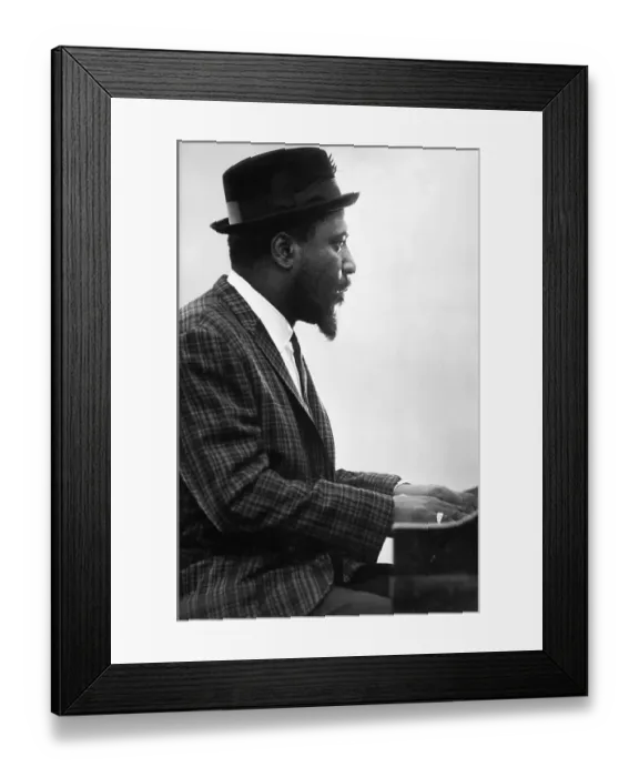 Framed Print : Jazz Pianist Thelonious Monk Framed Print : Jazz Pianist Thelonious Monk