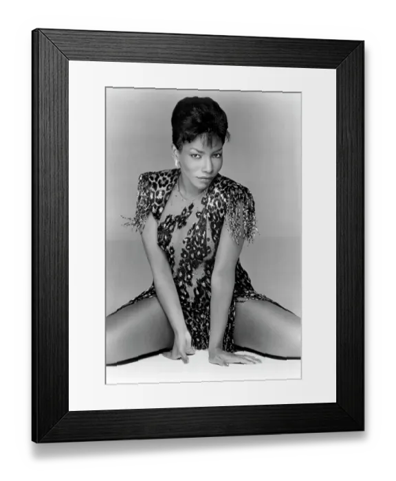 Framed Print : Photo of Stephanie Mills Framed Print : Photo of Stephanie Mills