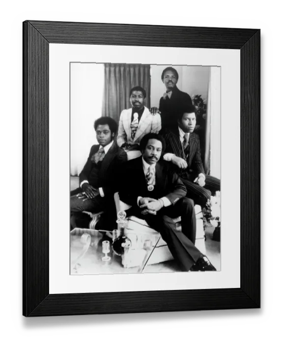 Framed Print : Photo of Harold Melvin & Blue Notes Framed Print : Photo of Harold Melvin & Blue Notes
