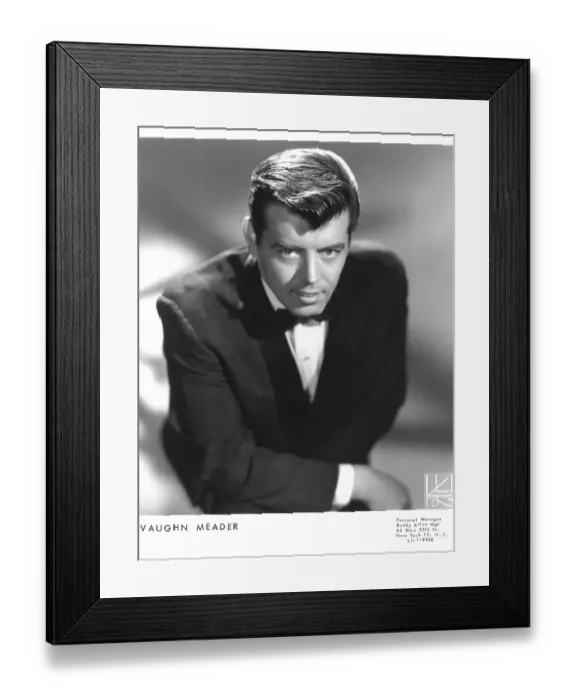 Framed Print : Photo of Vaugn Meader Framed Print : Photo of Vaugn Meader