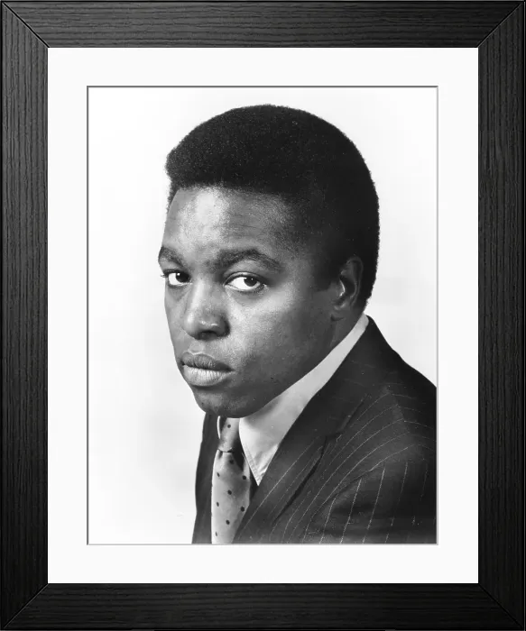 Framed Print : Photo of Gene McDaniels Framed Print : Photo of Gene McDaniels
