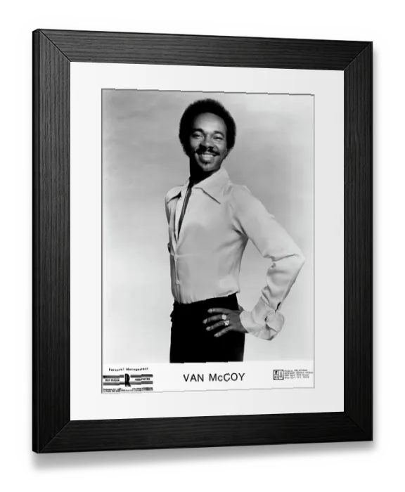 Framed Print : Photo of Van McCoy Framed Print : Photo of Van McCoy