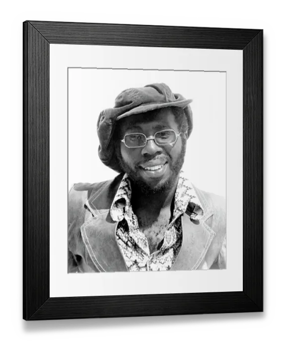 Framed Print : Photo of Curtis Mayfield Framed Print : Photo of Curtis Mayfield