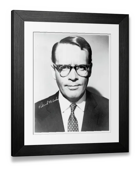 Framed Print : Photo of Patrick McGoohan Framed Print : Photo of Patrick McGoohan