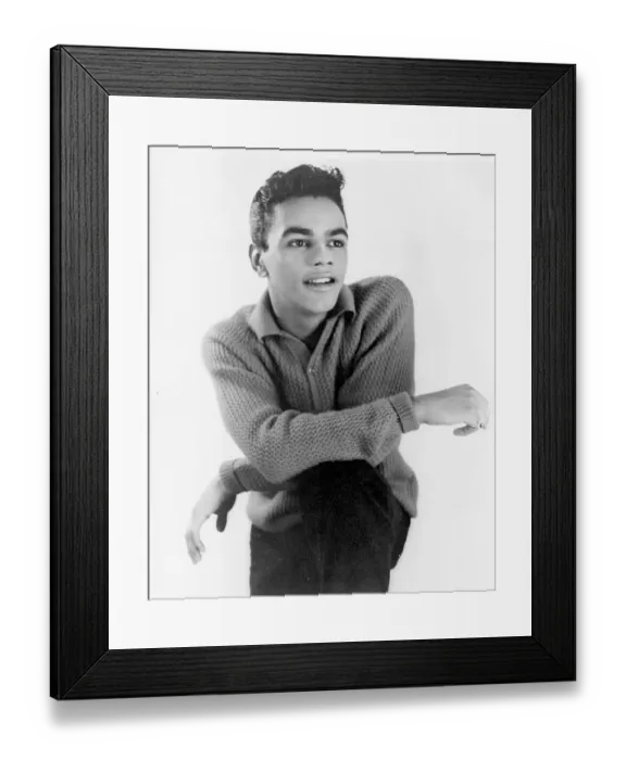 Framed Print : Johnny Mathis Portrait Framed Print : Johnny Mathis Portrait