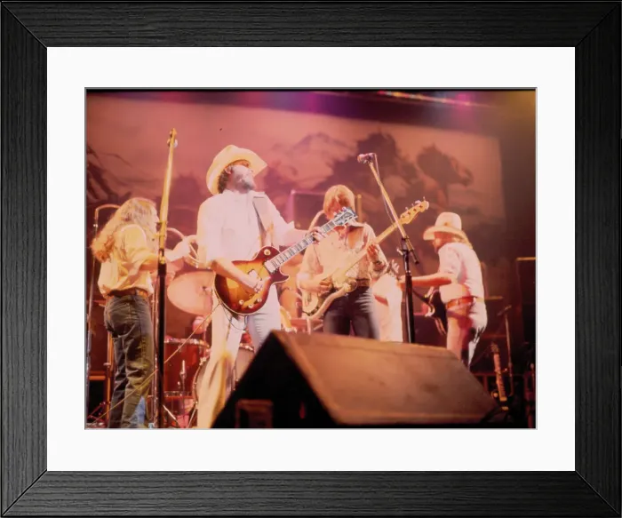 Framed Print : Photo of Marshall Tucker Band Framed Print : Photo of Marshall Tucker Band