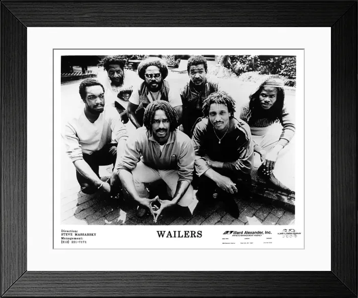 Framed Print : Photo of Bob Marley