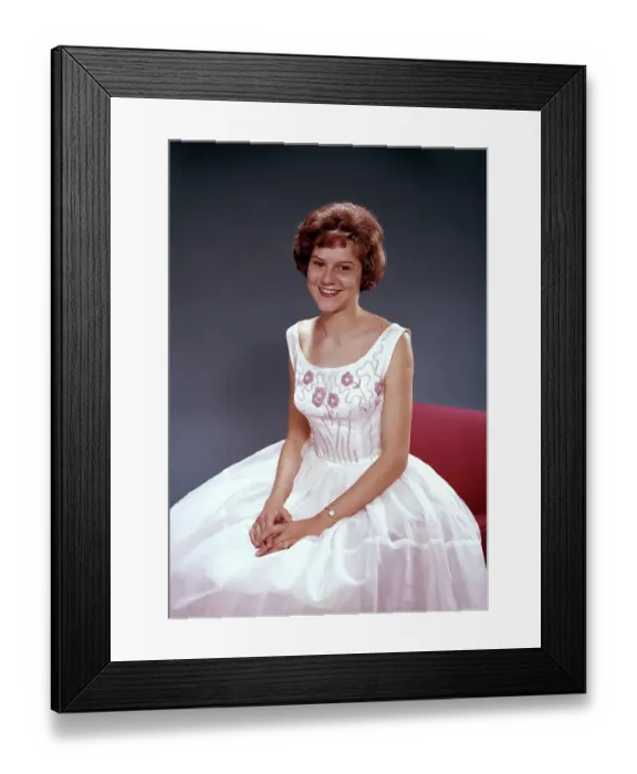 Framed Print : Photo of Little Peggy March Framed Print : Photo of Little Peggy March