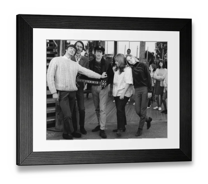 Framed Print : Photo of The Mamas And The Papas Framed Print : Photo of The Mamas And The Papas