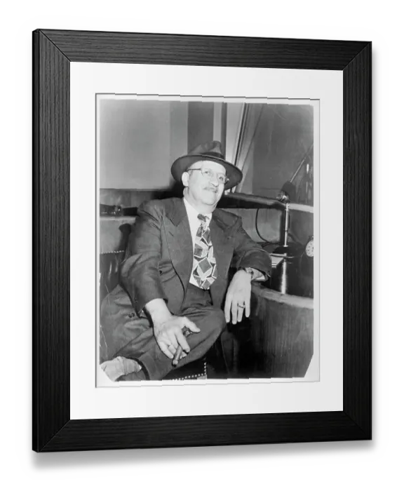 Framed Print : Photo of Herman Lubinsky Framed Print : Photo of Herman Lubinsky