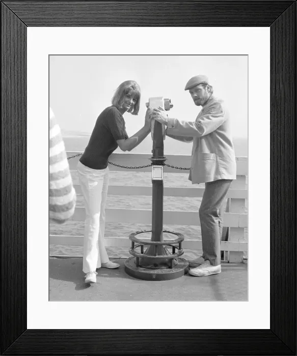 Framed Print : Mike Love With A Friend