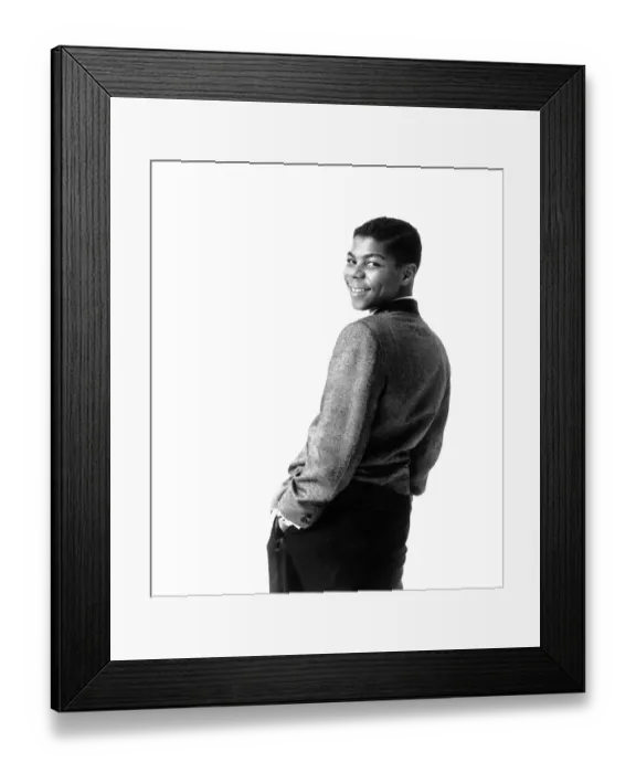 Framed Print : Photo of Frankie Lymon and Teenagers Framed Print : Photo of Frankie Lymon and Teenagers