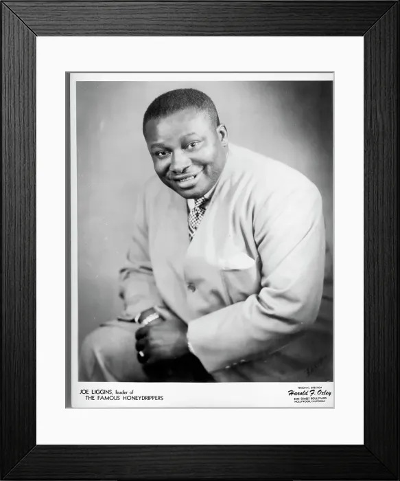 Framed Print : Photo of Joe Liggins Framed Print : Photo of Joe Liggins