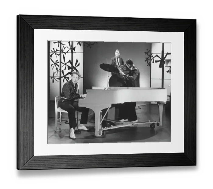 Framed Print : Photo of Jerry Lee Lewis Framed Print : Photo of Jerry Lee Lewis