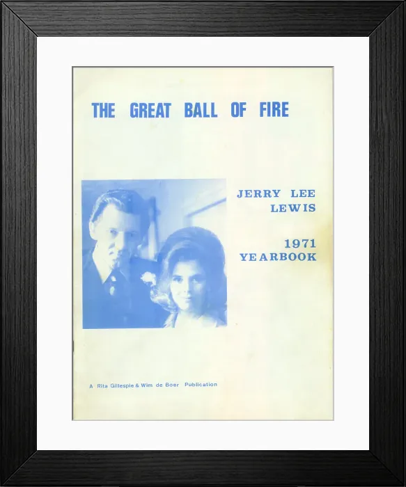Framed Print : Photo of Jerry Lee Lewis Framed Print : Photo of Jerry Lee Lewis